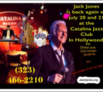 July 20 and 21, 2018 – Catalina Jazz Club